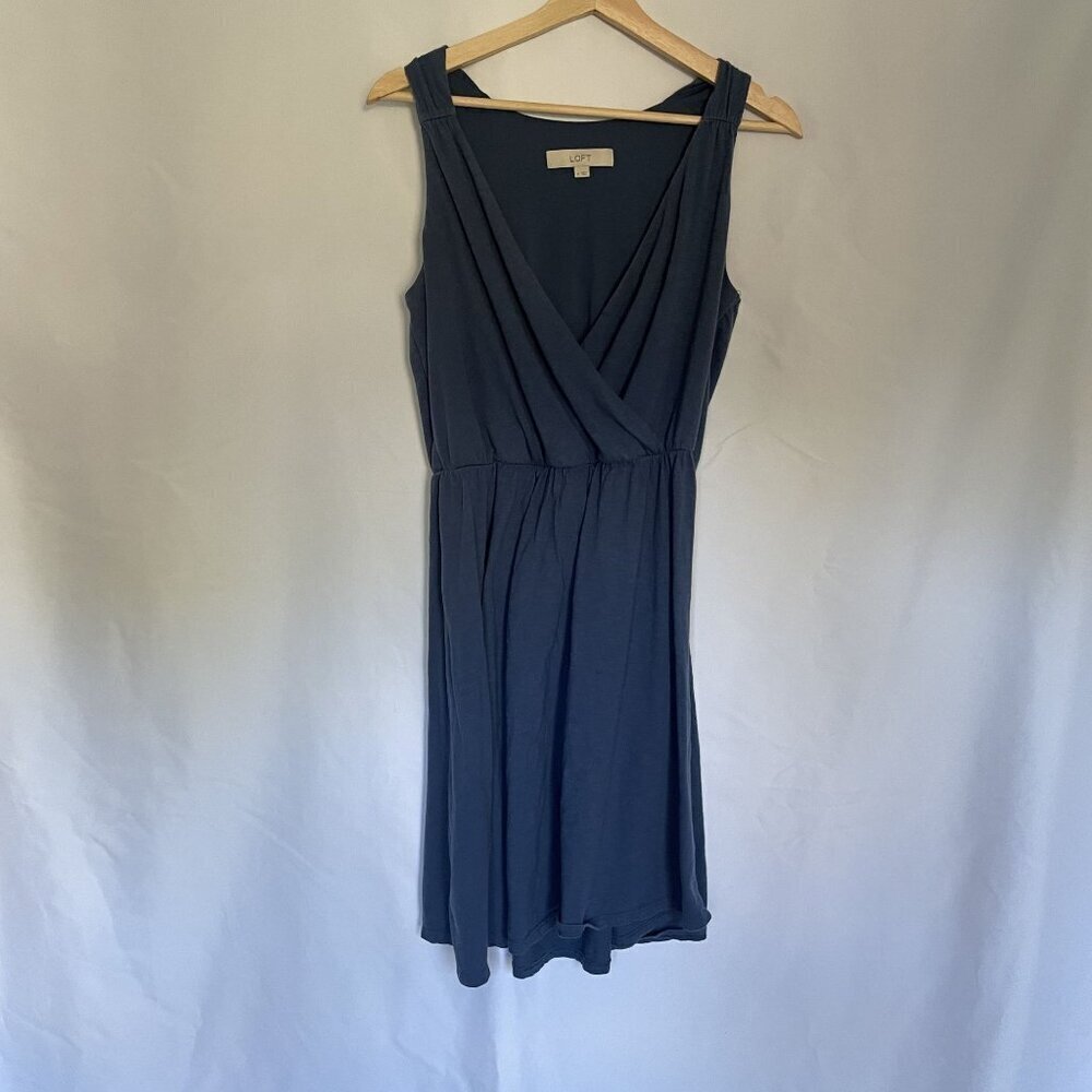 Ann Taylor LOFT Sleeveless Midi Dress Size S comfortable summer sun
